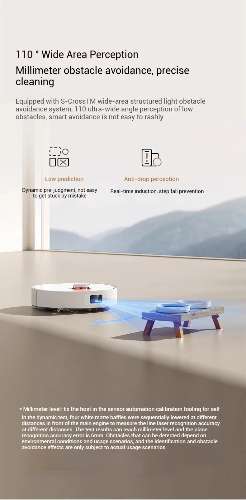 XIAOMI MIJIA Self Robot Vacuum Cleaners H40 Smart Home Sweeping High Speed Rotary Scrubbing 10000PA Cyclone Suction LDS Laser