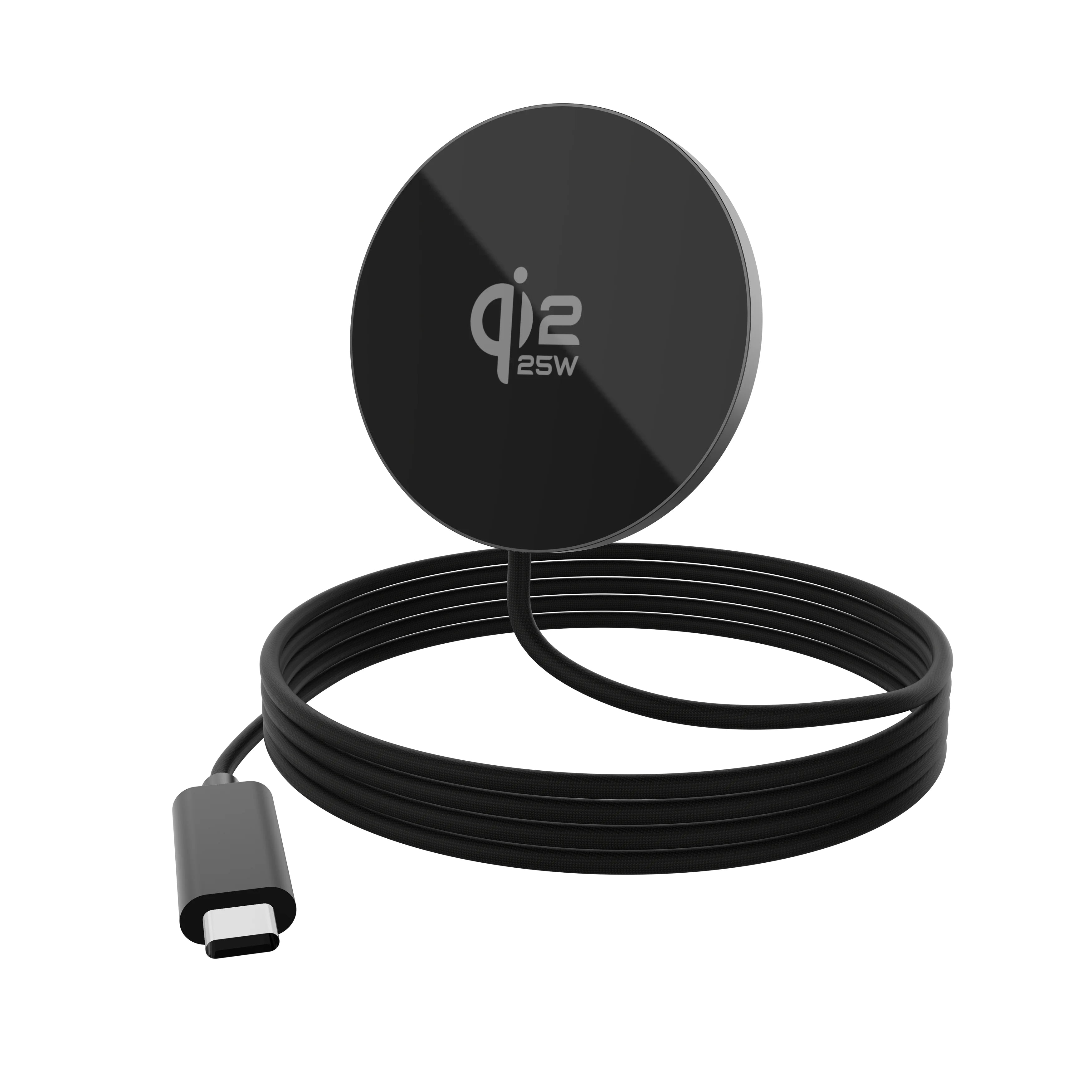 2025 New Qi2.2 magnetic charger for Magsafe 25W super wireless fast charging for iPhone 17 16 15 14 13 12