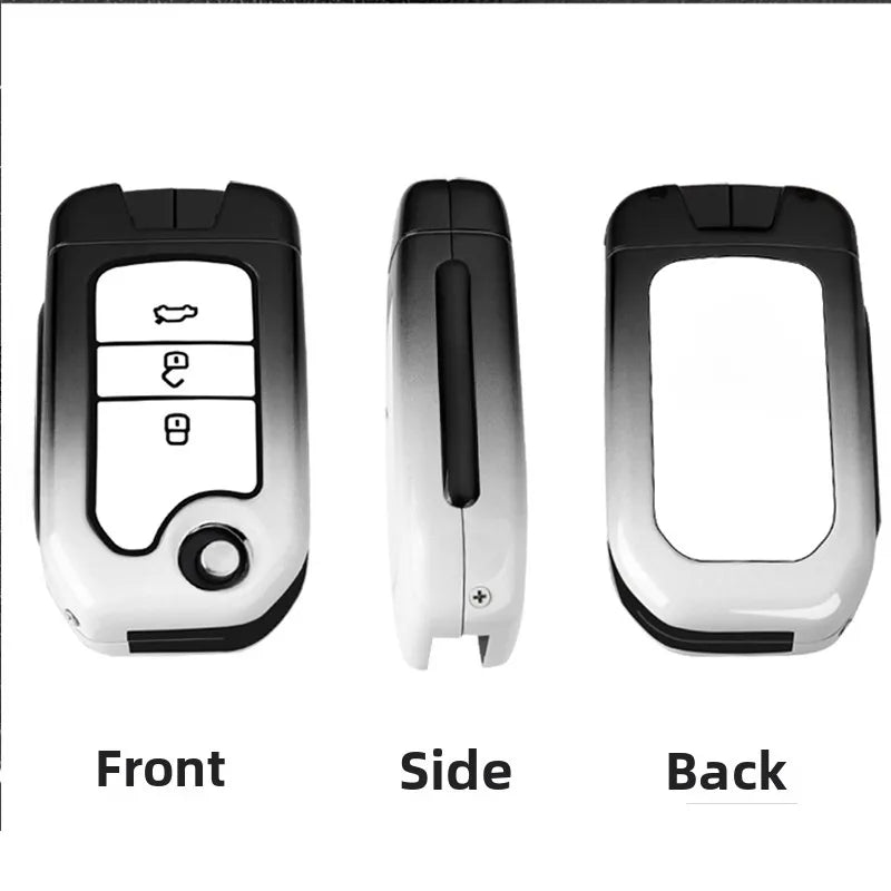 Car Key Fob Pocket Cover Case For Honda Civic CR-V HR-V Accord Jade Crider Odyssey 2015- 2018 Remote Protector Accessories