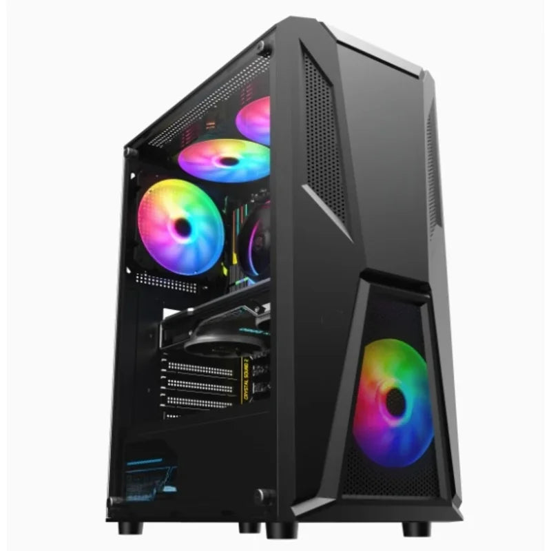 Computer chassis desktop, full side ventilation dust water-cooling chassis back line