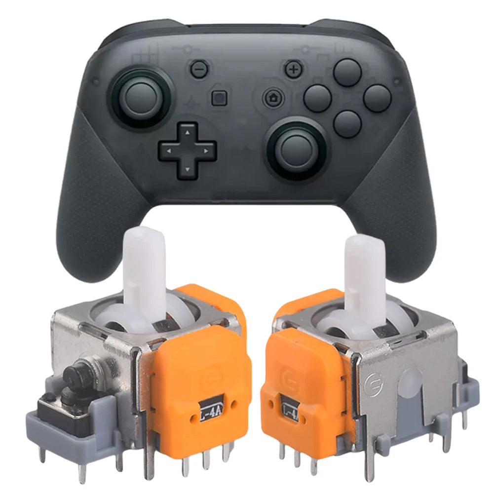 10/2PCS Hall Electromagnetic Joystick High Precision No Drifting Hall Effect Thumb Stick Joystick Rocker Module for PS4/PS5/Xbox
