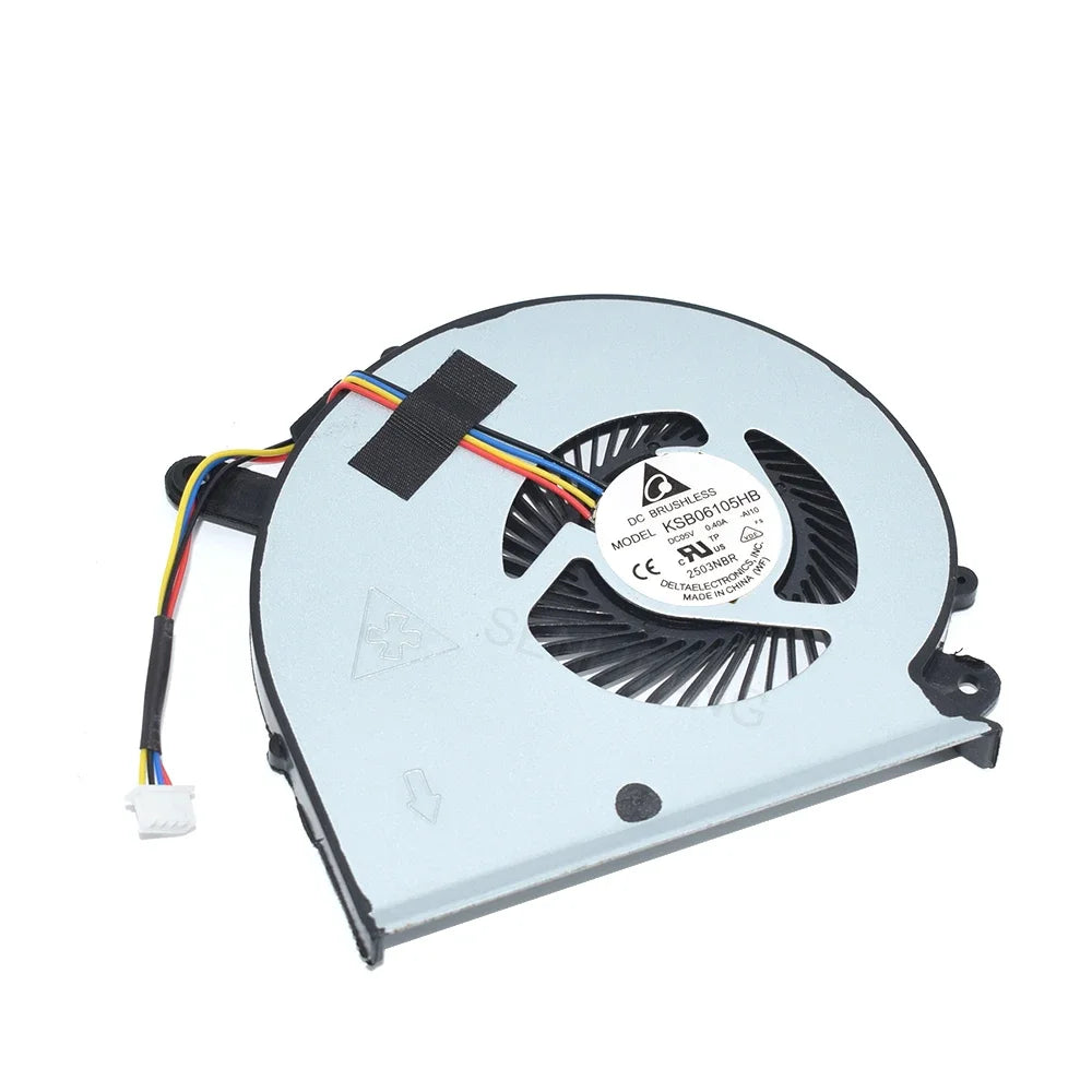 5V KSB06105HB BS5005HS-U2M BS5005HS-U2N Laptop CPU GPU Cooling Fan For Gigabyte Aero14 Aero15 V8 X9 Y9 RP64 P64 RP64W RP65 RP65W