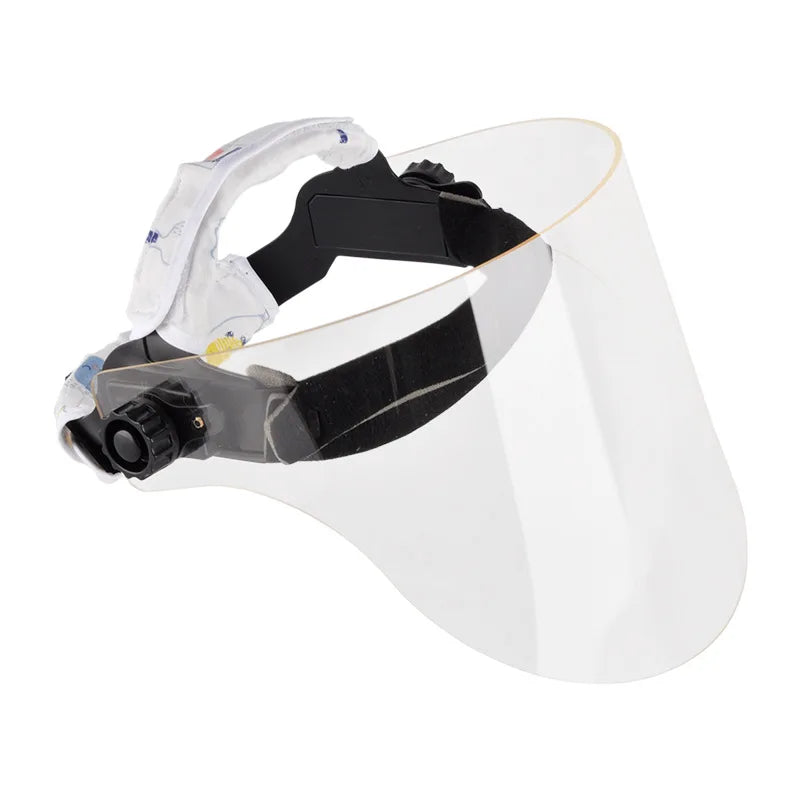 X-ray protective 0.1mmpb lead glass face mask radioactive laboratory radiological protection medical isolation protective mask