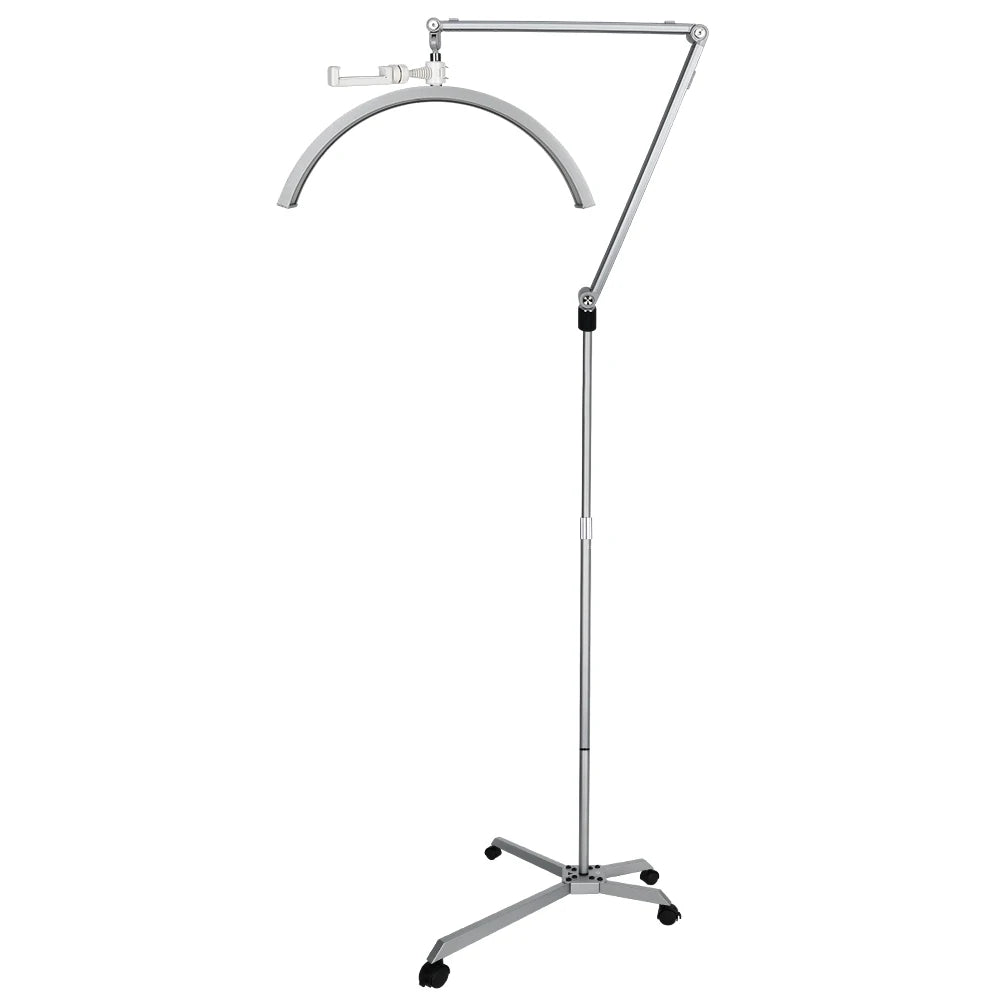 20inch Half Moon Light 36W 3200K-5600K Eyelash LED Floor Light Adjust Angle Eyelash Extension Lamp for Beauty Skincare Eyebrows