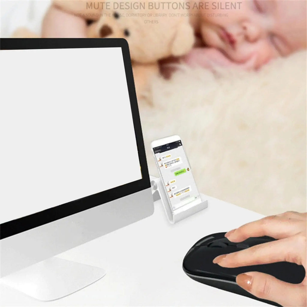 Wireless Mouse Bluetooth 5.0 Mouse Wireless Computer Silent Mice No Usb Adopter Ergonomic Mouse Optical Mice For Pc I V3r9