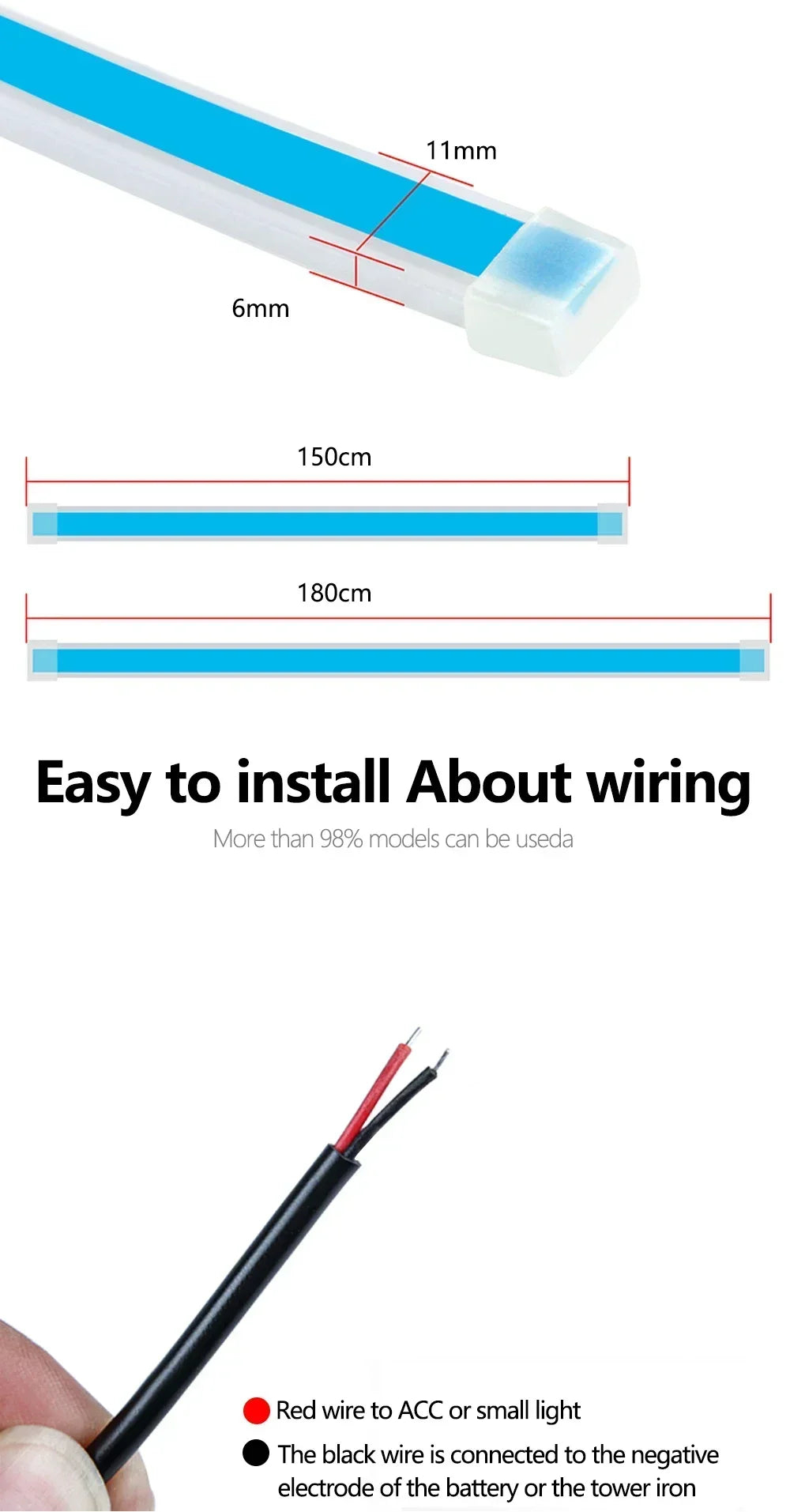 LED  Car Daytime Running Light DRL With Turn Signal Lamp Car Hood Decorative Light Strip With Start Scan Meteor Dynamic 12V