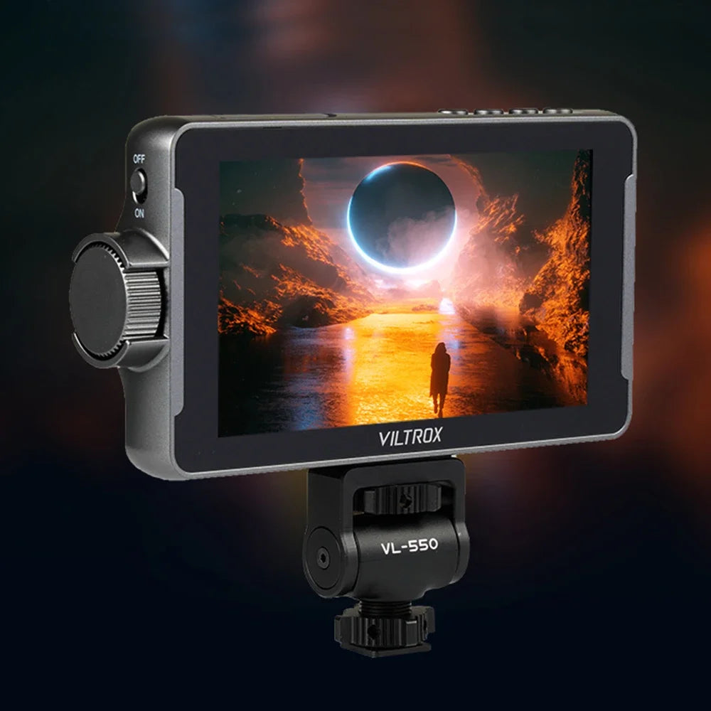 VILTROX DC 550 5.5 Inch 1920x1080 4K  Touch Screen HDMI Profissional Camera Studio Monitor 3D LUT Director Monitor