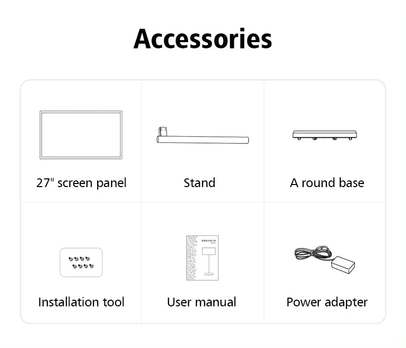 21.5 Inch Interactive Smart Display TV Android Operated In-Cell Touch Monitor Fitness Video Games USB Movable LCD Screen