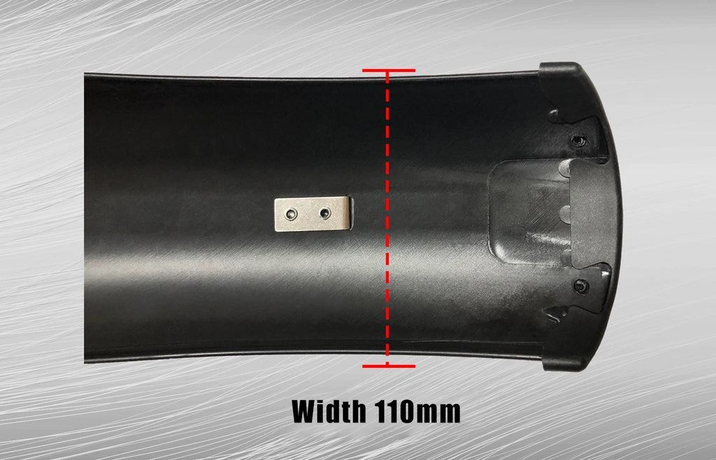 Fat Tire Mountain Bike Mudguard Snow Bicycle Full Coverage Front and Rear Fender Set for Fat Tire Bike E-Bike (20/26x4.0 INCH)