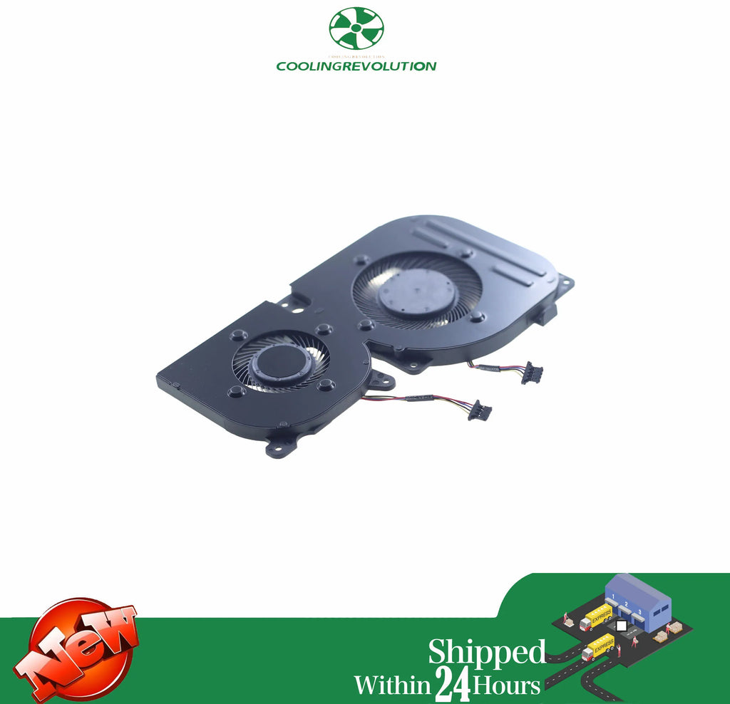 Laptop CPU Cooling Fan for Gigabyte Aorus 16 BKF PLB08008S12HH PLB06006S05HH