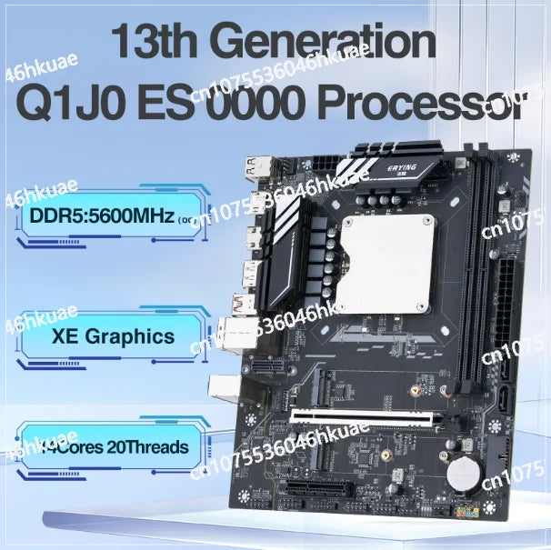 Factory a lot of stock! 13th generation Q1HY main board CPU set i9 13900 desktop computer DIY game office DDR5/Q1J0/i5/i7/i9