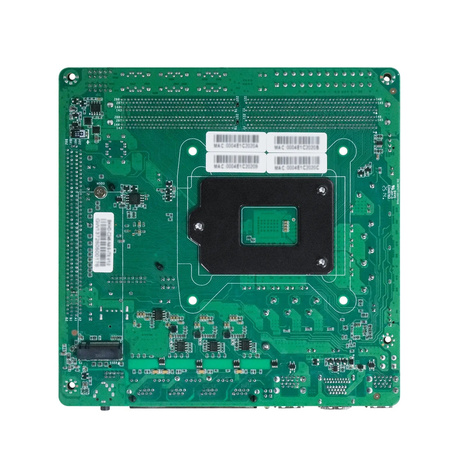 C246 ITX NAS Motherboard 8 SATA 3.0 4*I226 2.5G 2*M.2 NVME 2*DDR4 PCIE 16X NAS Board LGA1151 Support 8th/9th Core CPU i3-9100