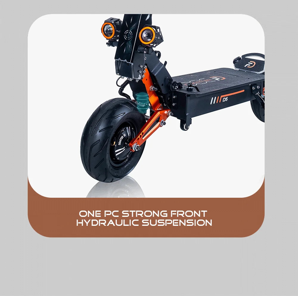 D5 scooter with Removable Battery Fast Speed 70kmh Obarter Electric Scooter Long Range 12 inch Tire 48V 5000W Scooter