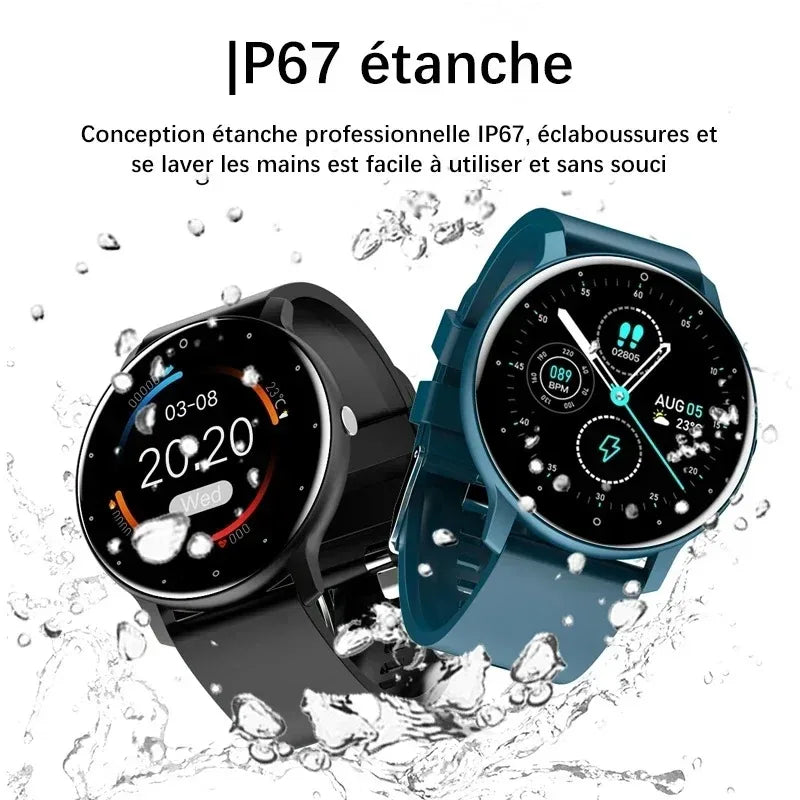 2026 New Smart Watch Men Full Touch Screen Sport Fitness Watch IP67 Waterproof Bluetooth For Android ios smartwatch Men+box