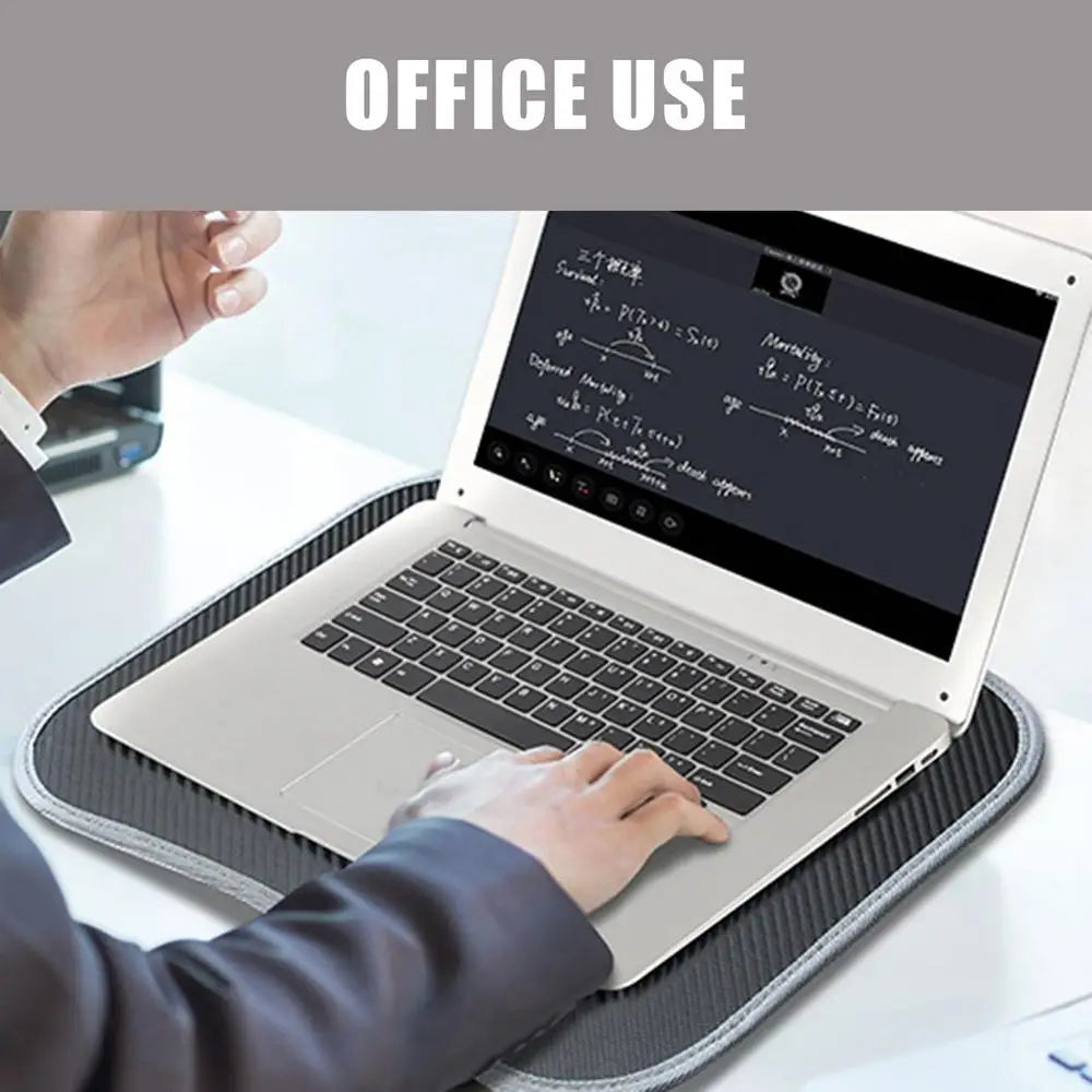 Lap Desk For Laptop With Cushion Lapdesk For Laptop With Soft Pillow Cushion Writing Padded Tray With Handle For Work And Game