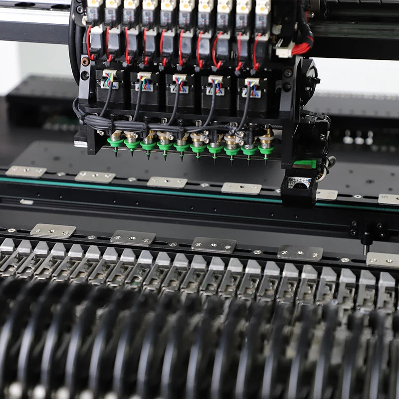 2024 New Model SMT1010 SMD Pick and Place Machine Surface Mount Robot LED Electronic Components Light Making 10 Heads