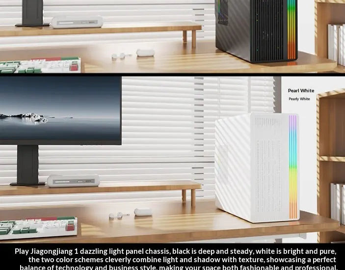 WJCOOLMAN Craftsman Series Home-type Desktop computer with small chassis Supports M-ATX motherboard