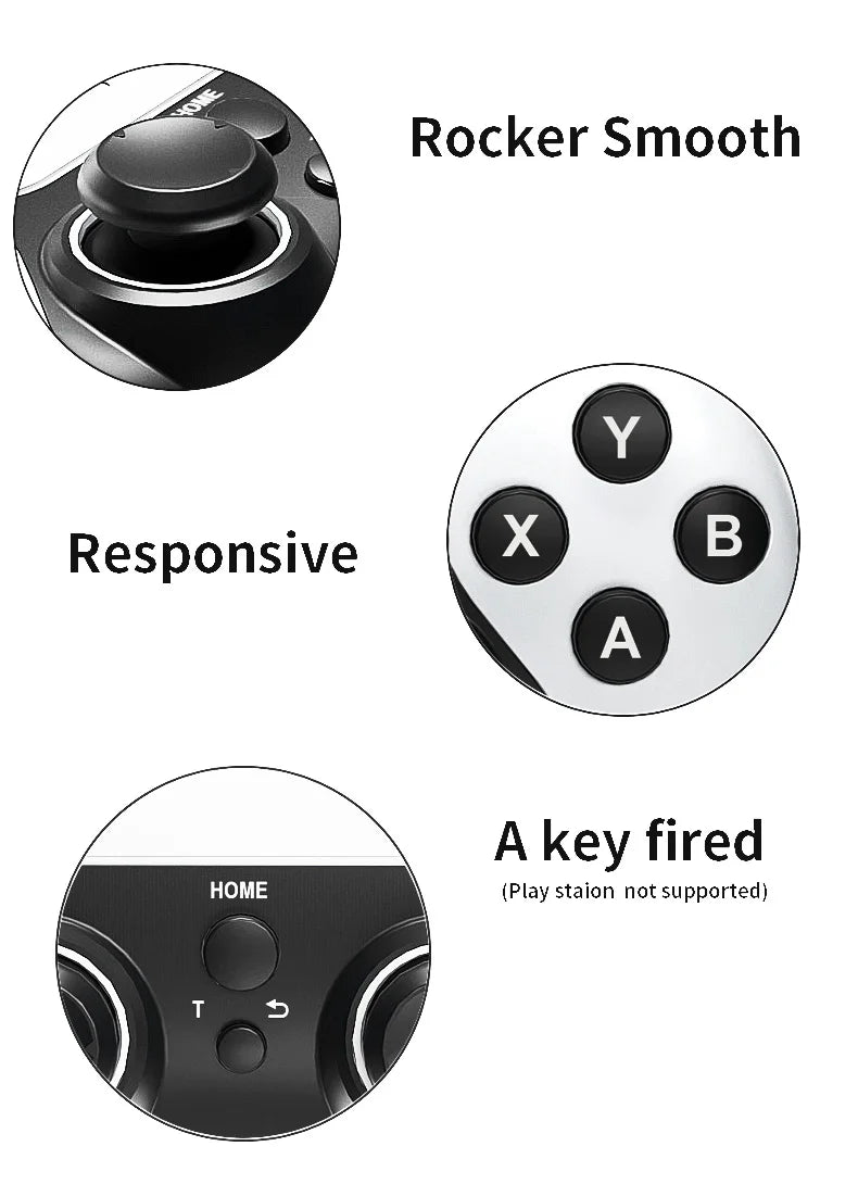 Wireless Gaming Controller For PS1 PS2 PS3 PC Android Wireless Controller Video Game Handheld Game Console Entertainment Gamepad