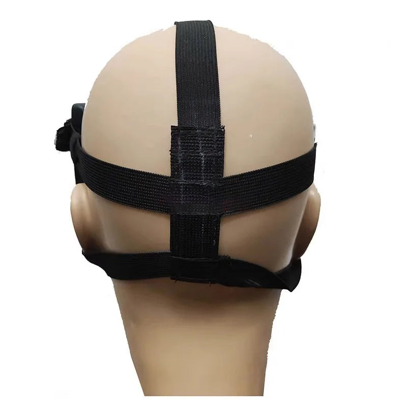Genuine ISO Lightweight NIJ IIIA Aramid Ballistic Visor Black Face mask Cover Bulletproof Mask Half Face Shield AK47