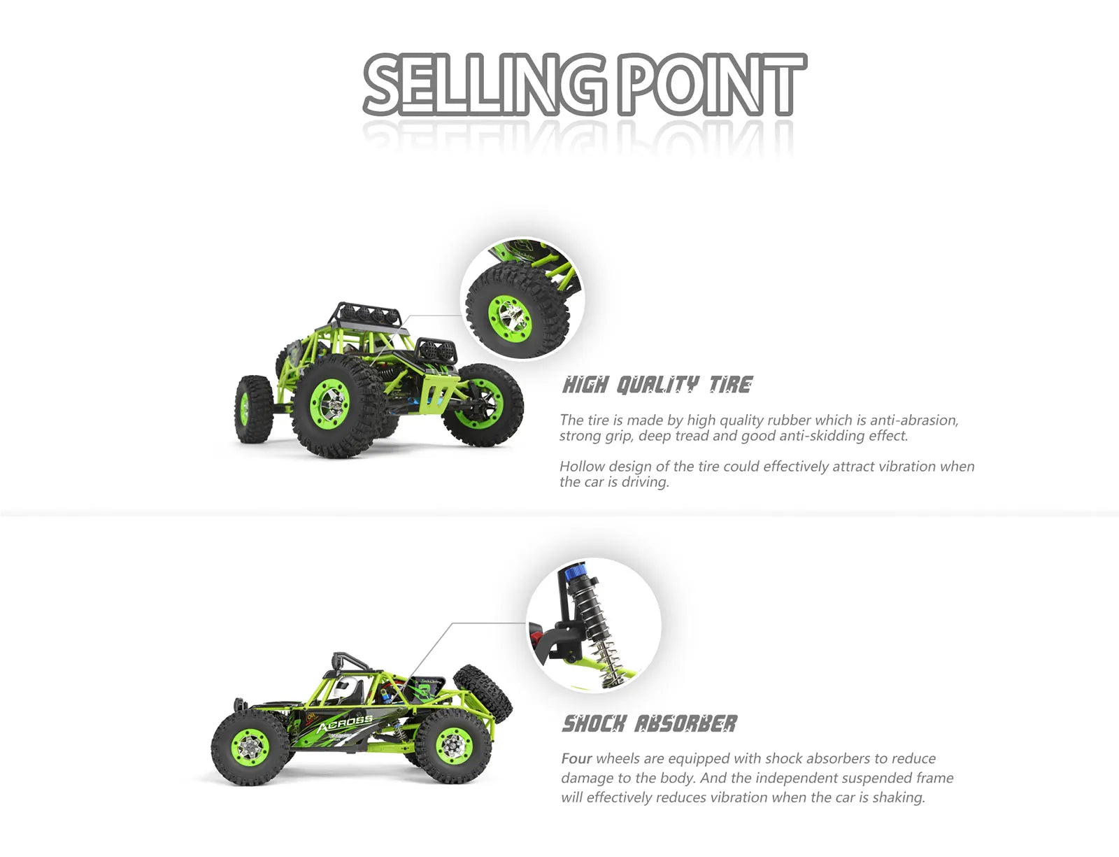 New WLtoys 12428 Pro 1:12 4WD RC Racing Car High Speed Off-Road Remote Control Climbing Truck LED Light Buggy Boy Toys Kids Gift
