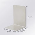 Desktop Organizer L-shaped Desk Bookends Durable Display Book Stand Simple INS Book Support Rack Minimalism