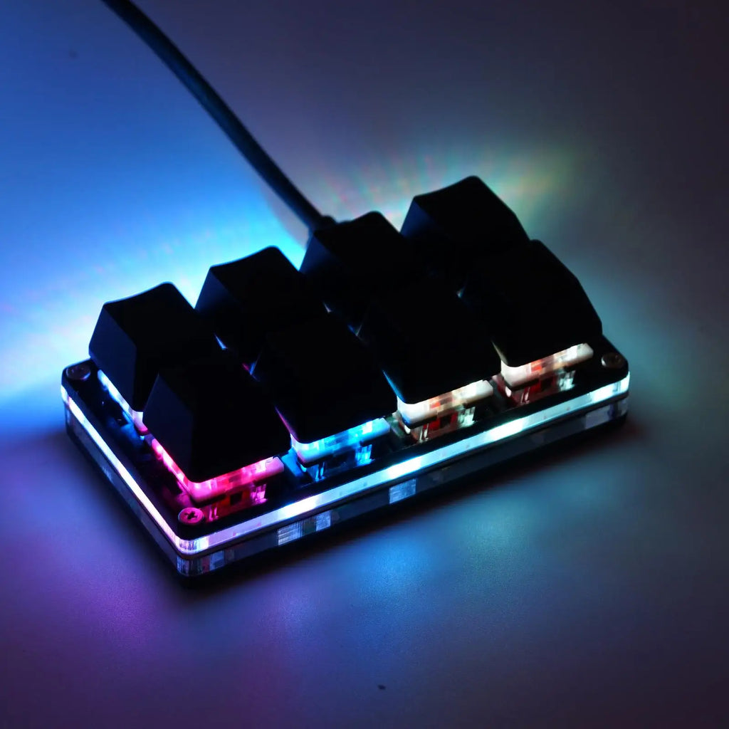 Mini USB Custom Mechanical Keyboard 2/3/4/6/9/12/16/24 Keys Gaming Keyboard Sayo Device Shortcut Programmable Keypad Keys Macro