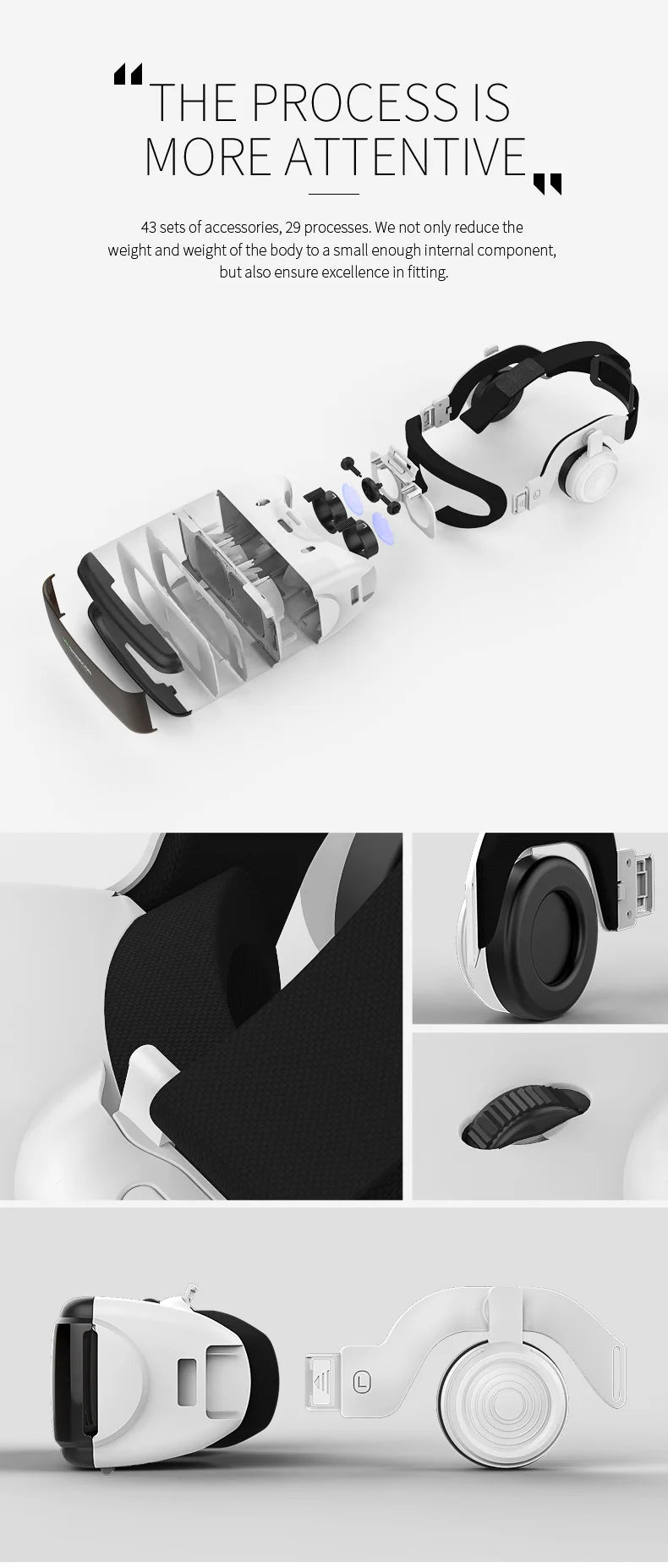Virtual Reality VR Glasses Headset Viar Devices 3D Helmet Lenses Smart Goggles For Phone Smartphones Cell Viewer Mobile Game Set