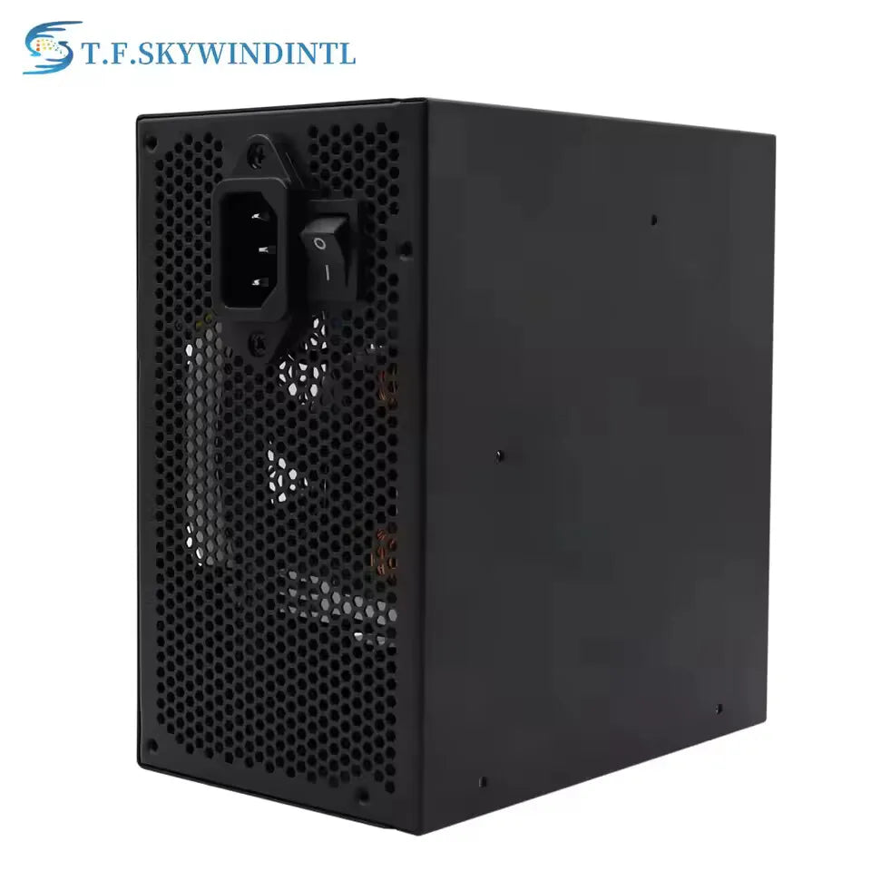 1000W RGB Dual CPU PC PSU PC Power Supply For Computer Gaming PFC Silent Fan ATX Support 3070/3080/3090 GPU Card Full Modular