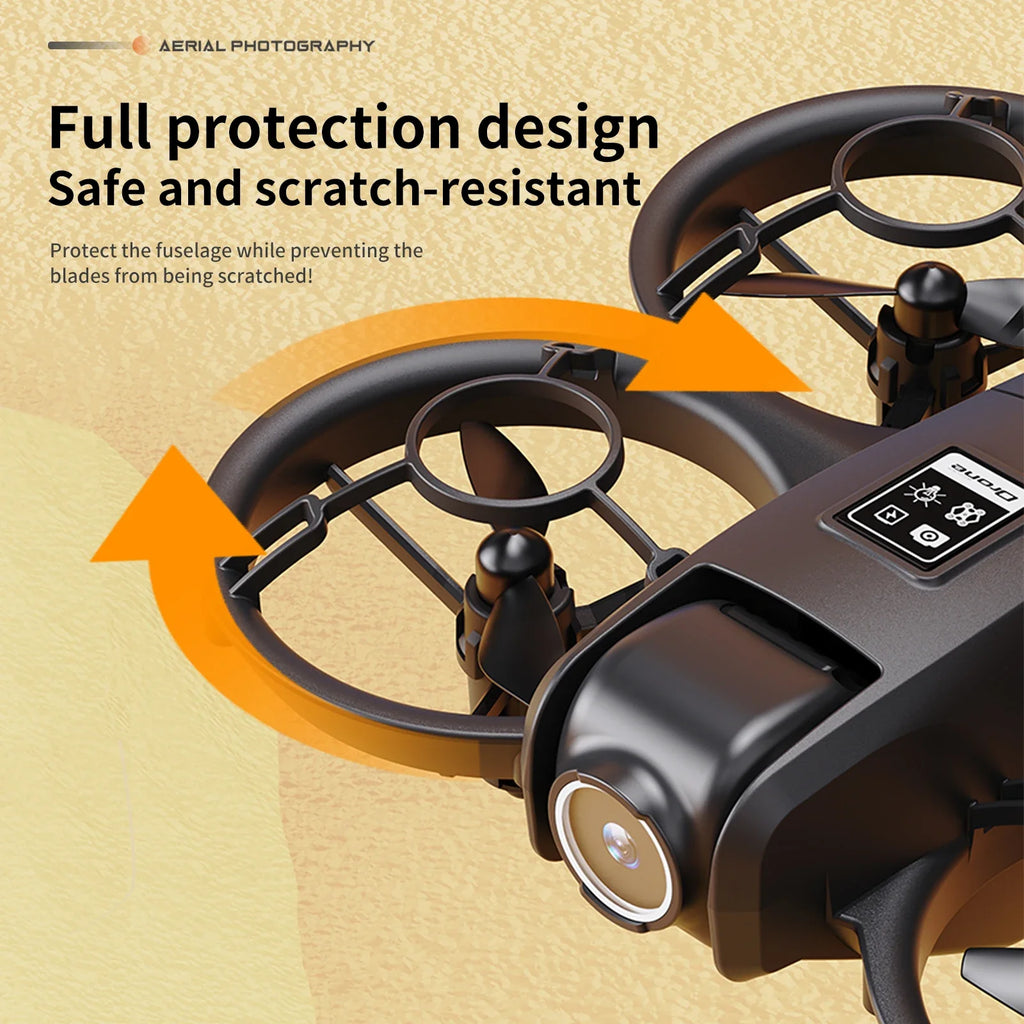 2026New Dual Camera Drone YP6 Aerial Photography Aircraft 5GWIFI Brushless Motor Remote Control Optical Flow Hover Aircraft Gift