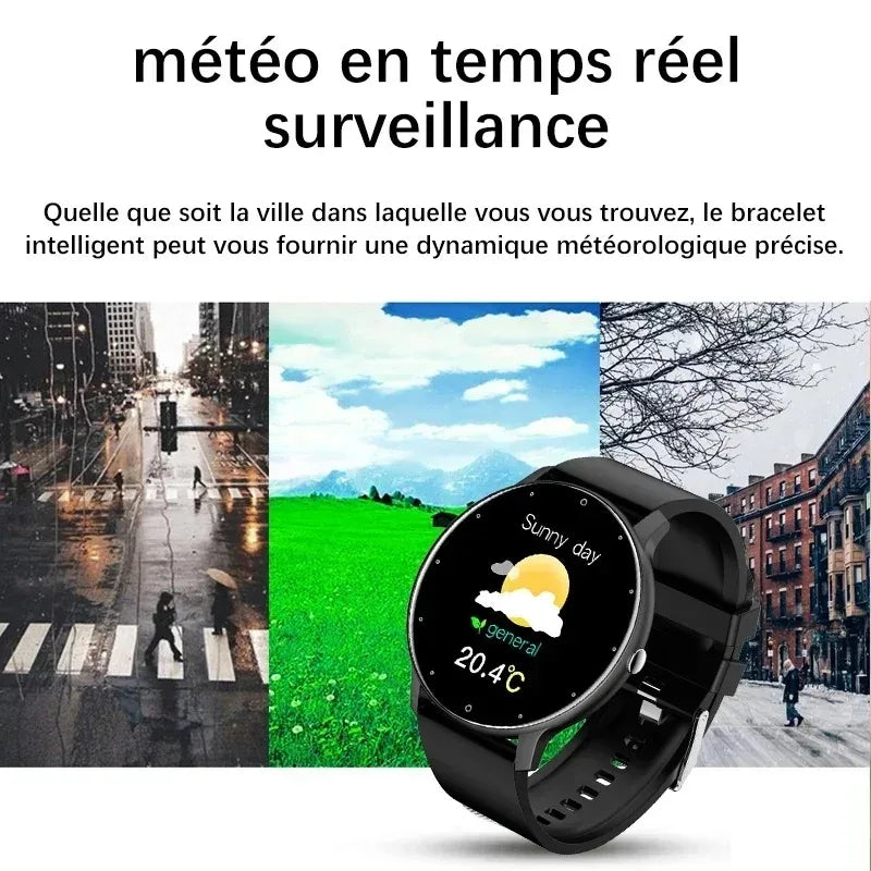 2026 New Smart Watch Men Full Touch Screen Sport Fitness Watch IP67 Waterproof Bluetooth For Android ios smartwatch Men+box