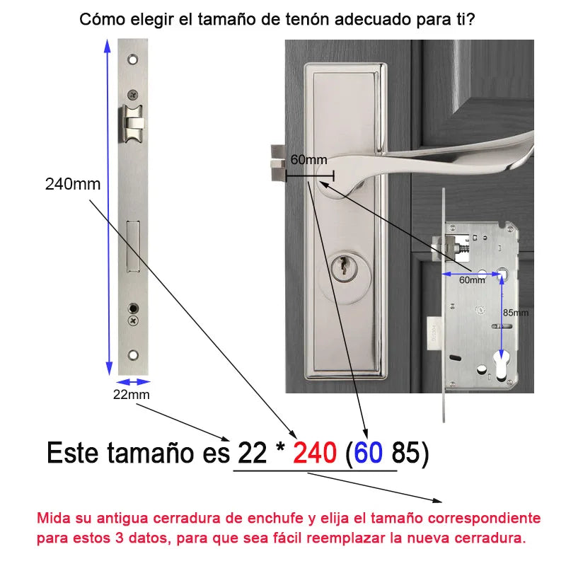 Electronic Smart Door Lock With Biometric Fingerprint Smart Card Password Key Unlock USB Tuya APP Emergency Charge lock For home