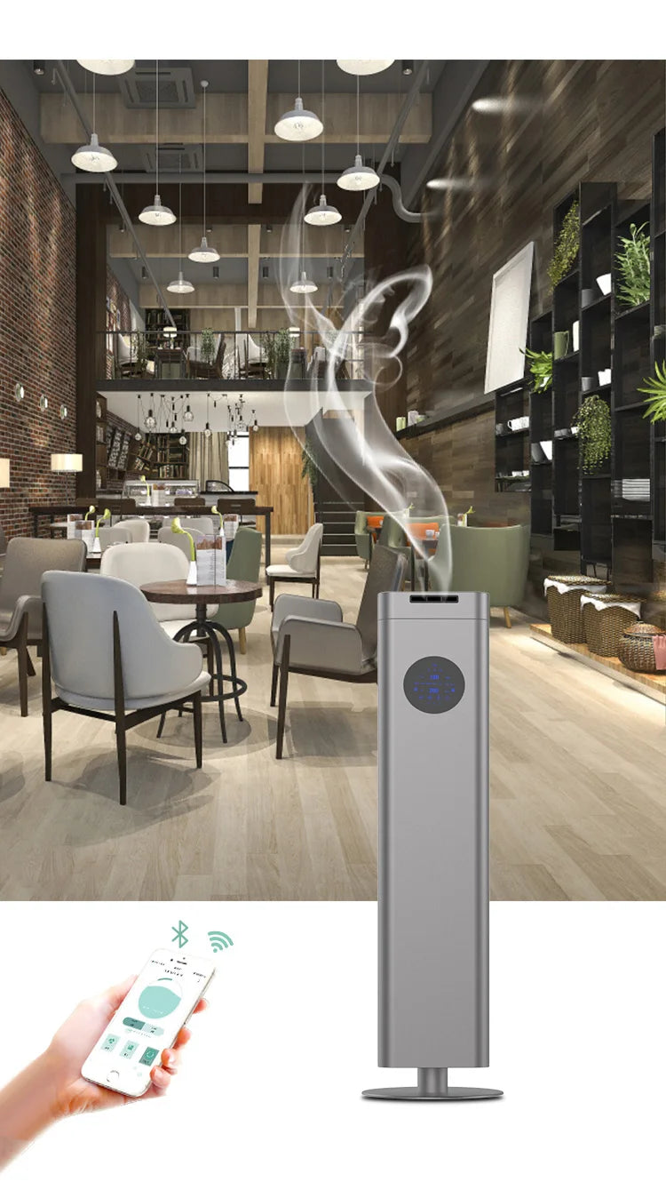 Essential Oils Fragrance Diffuser 1500ml Scent Machine Home Air Freshener Device Electric Aromatic Oasis For Hotel Office
