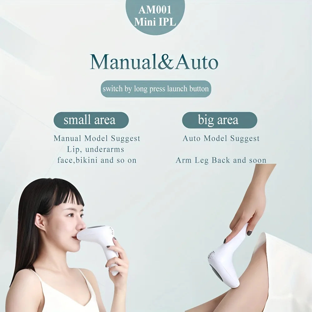 900000 Flashes Laser Epilator Instrume Permanent IPL Hair Removal Home Use Devices Ice Cool Painless Intense Pulsed Light