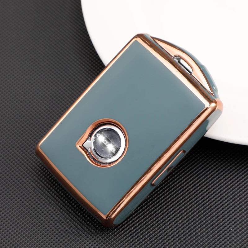 Car Remote Key Fob Case Cover for Volvo S60 S90 V90 XC40 XC60 XC90 Key TPU Protective Shell Premium Accessory