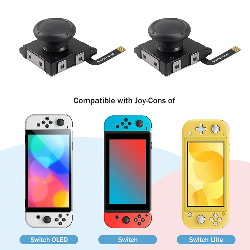 1PCS Hall Effect Joystick For Switch/Lite/OLED Joycon Analog Thumb Stick No Drifting Hall Electromagnetic Stick