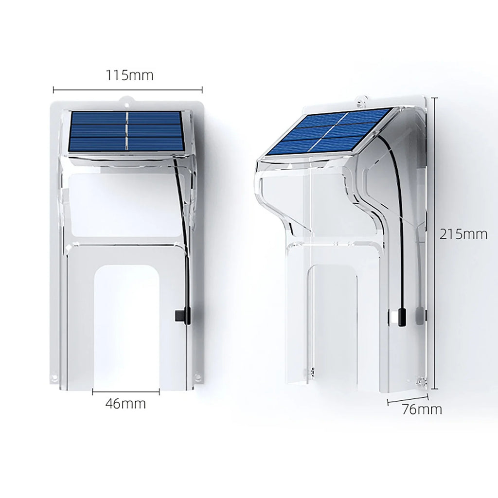 Wireless Doorbells with Solar Cover Camera High Definition Intelligent Video Door Bell Waterproof Smart Home Intercom Video Bell