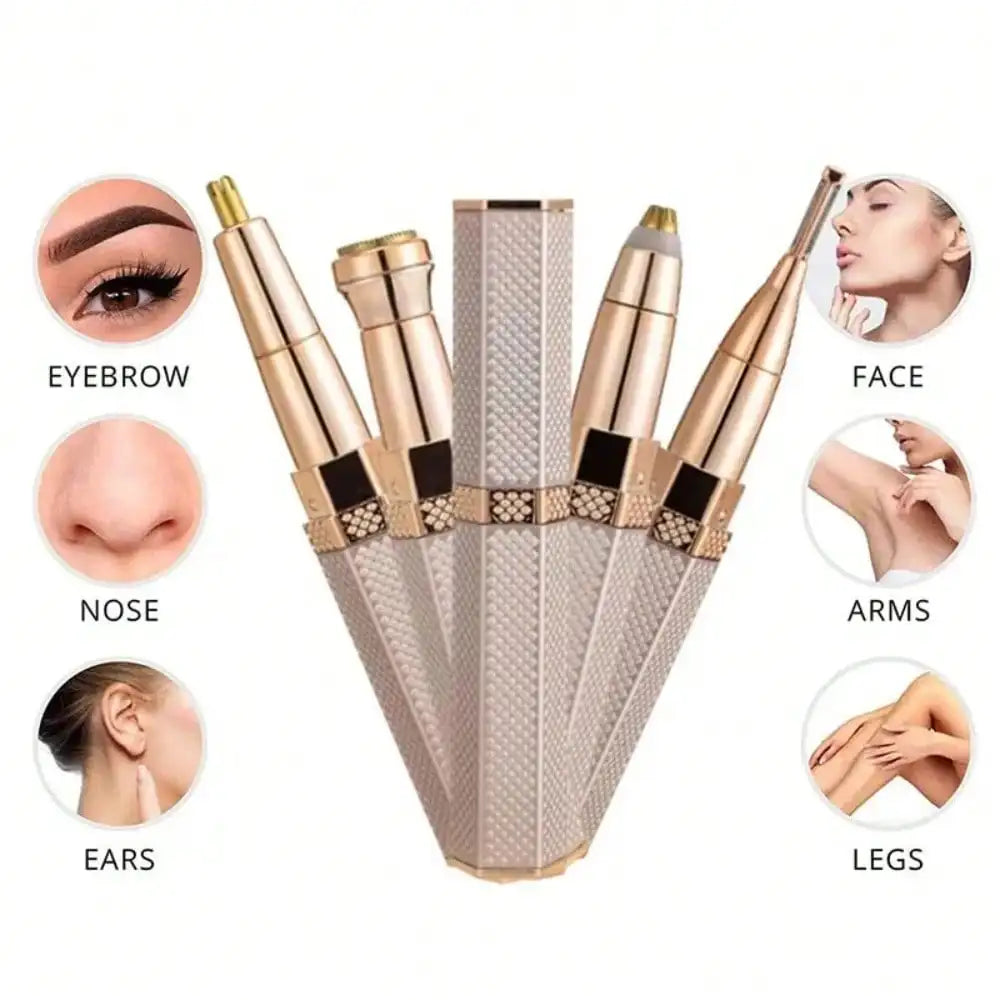 Electric Hair Removel Shaver For Women Eyebrow Trimmer Epilator Electric Painless Hair Remover Machine Body Facial