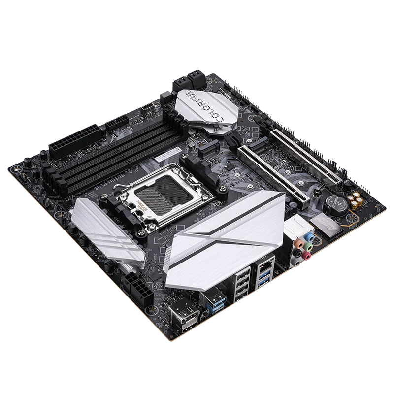 colorful brand amd b650 motherboard 4 dimms RTL8125BG 2.5Gbit lan BATTLE-AX B650M-PLUS V14 from brazil