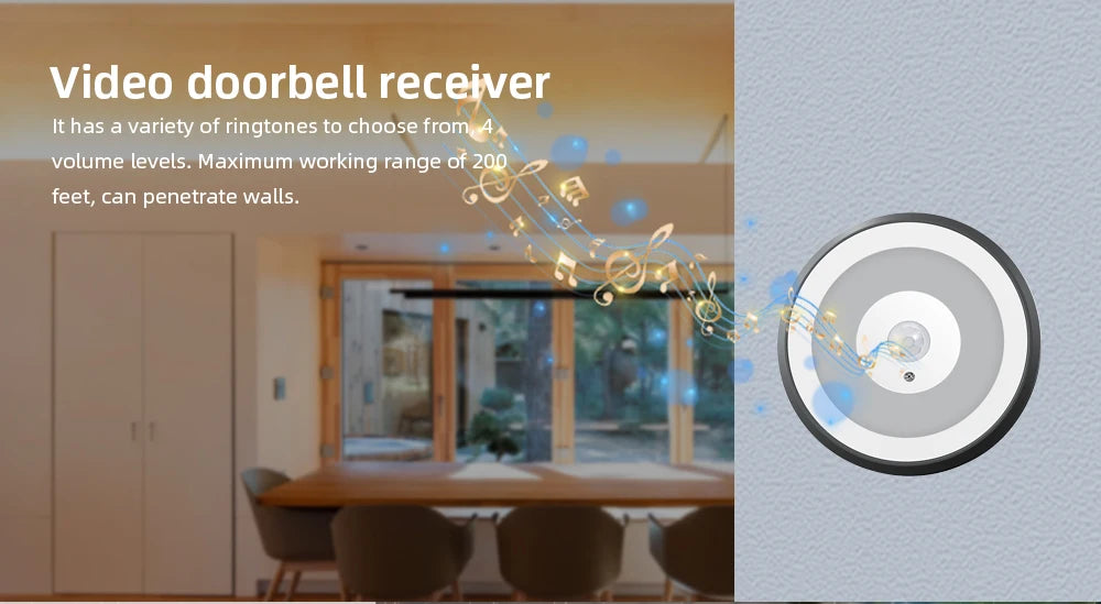 Tuya Video Doorbell WiFi Wireless Door Bell DC AC Battery Powered 1080P 2MP Waterproof with Alexa Door bell Camerar Smart Home