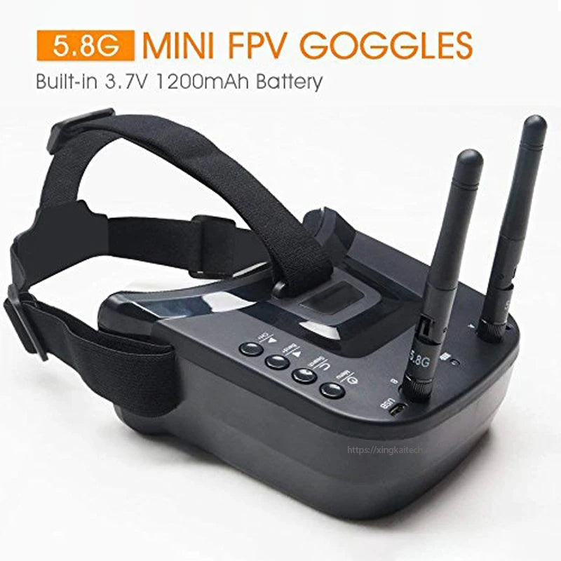 FPV Goggles 5.8G 40CH 3 inch VR009 480x320 Video Headset HD DVR Diversity FPV Goggles for Camera Drones & Accessories