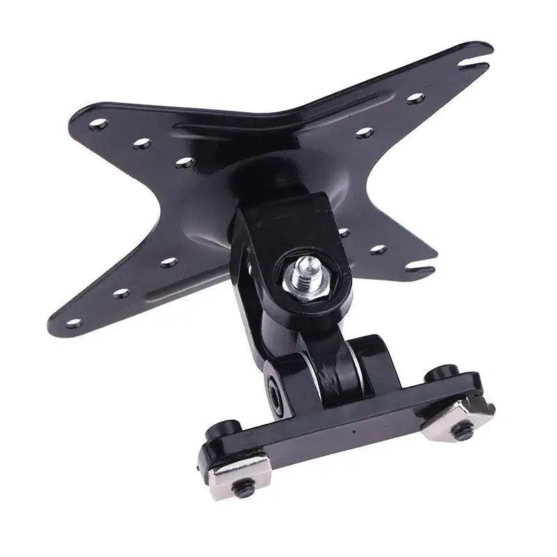 Wall-Mounted Gaming Monitor Bracket 2-Axis Adjustable Button Box Mount for Gaming Rigs Compatible with 50mm 75mm 100mm VESA