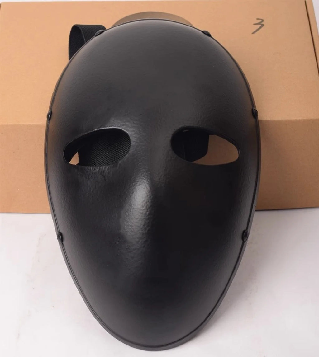 USA Tactical Bulletproof Full-Face Mask Body Armor Mask NIJ Level IIIA 3A  Aramid Code Mask Visor Shield Ballistic Visor