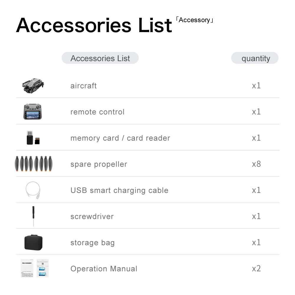 New Drone With 4K Dual Cameras 4.3-inch Screen Brushless Drone WiFi Professional Aerial Photography Mini Drones RC Quadcopter