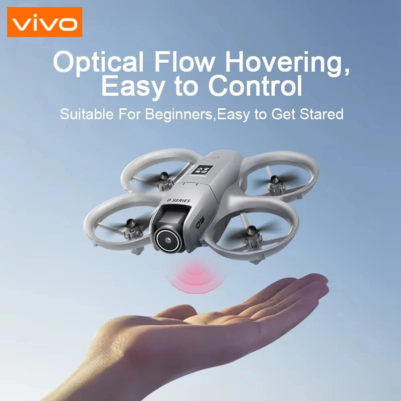 VIVO D16 Drone 8K Aerial HD Profesional Dual-camera Helicopter Optical Flow Positioning Avoidance Brushless Motor GPS Drone