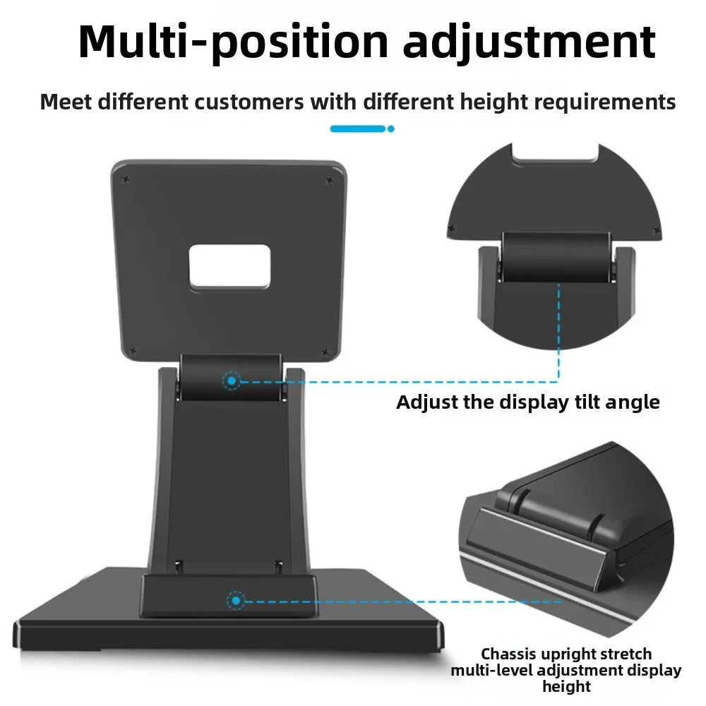 Desktop Base Desktop Monitor Holder Adjustable Portable Computer Monitor Stand Folding Thickening Computer Booster Stand School