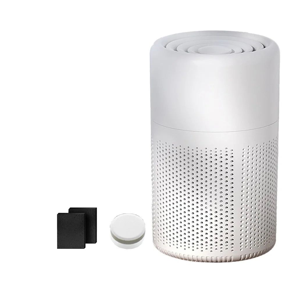 Air Purifier For Home Use With Activated Carbon Filter, Removes PM 2.5 And Formaldehyde, Compatible With Aromatherapy Tablets