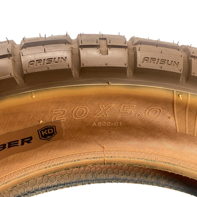 20x5.0 Snow bike outer tire  ATV electric vehicle tire fat tire  tire fat tire for super73 ebike All-terrain grip anti-skid tire