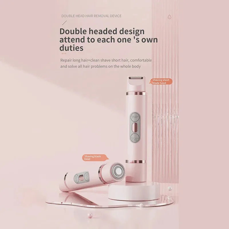 Electric hair trimmer for women 2-in-1 Electric razor Body hair trimming tools Hair removal tools Body shaver