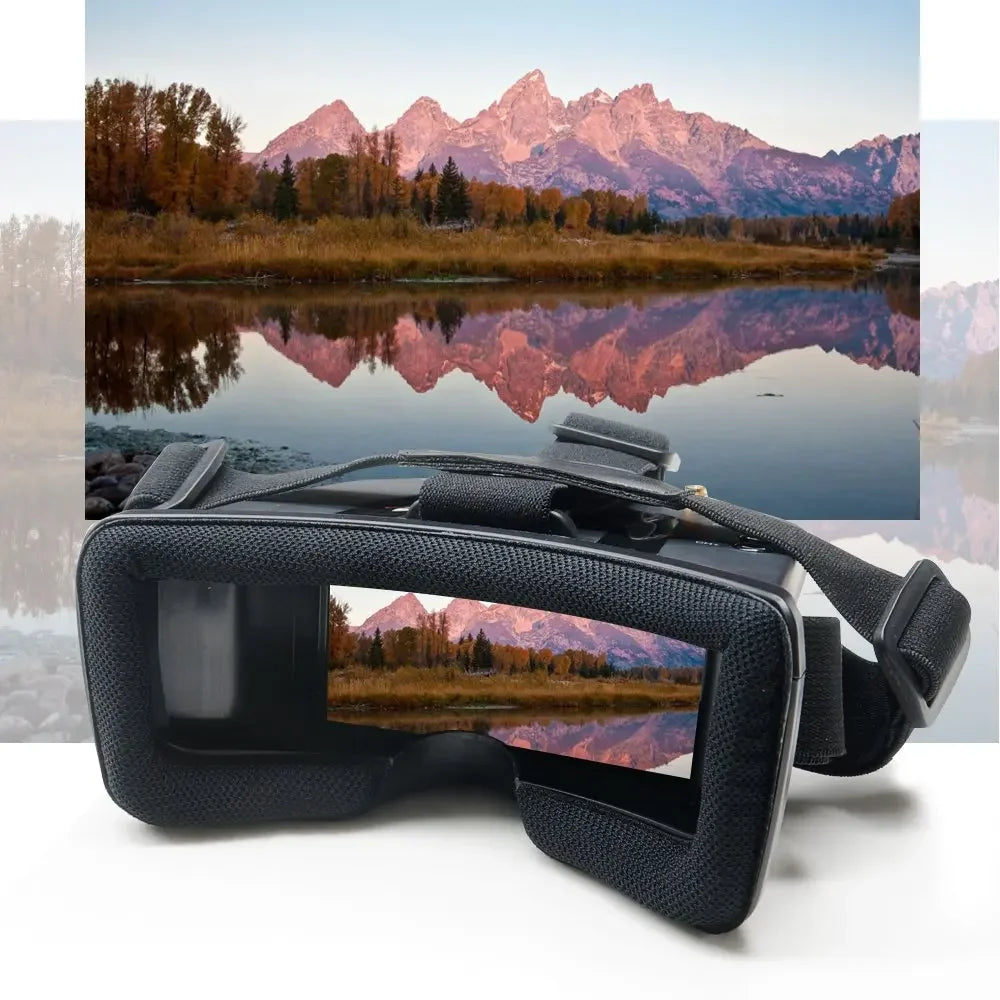 VR009 5.8G FPV Goggles 40CH 3 inch 480x320 Video Headset HD DVR Diversity FPV Goggles for Camera Drones & Accessories