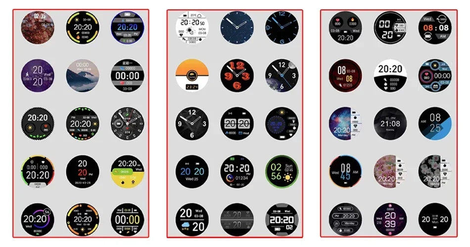 2026 New Smart Watch Men Full Touch Screen Sport Fitness Watch IP67 Waterproof Bluetooth For Android ios smartwatch Men+box